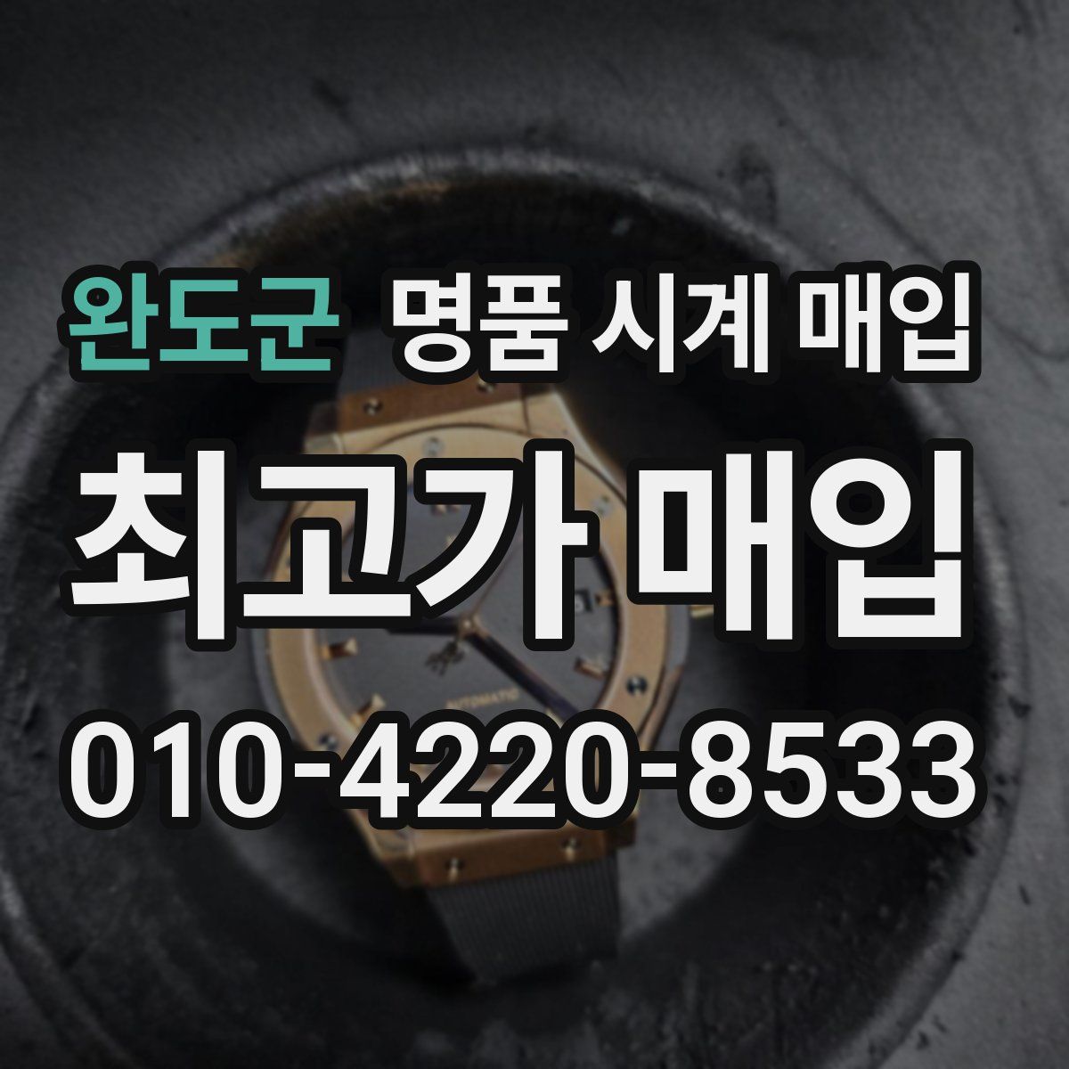 완도군 명품 시계 매입