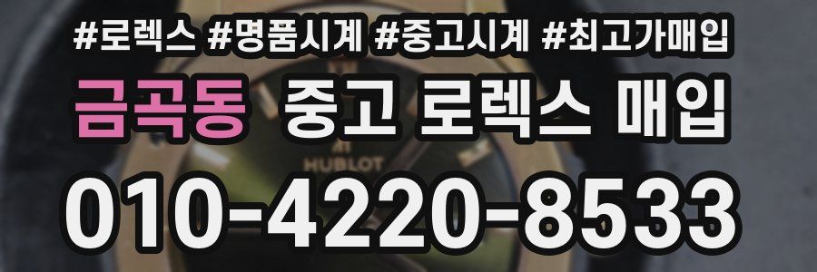 금곡동 중고 로렉스 매입