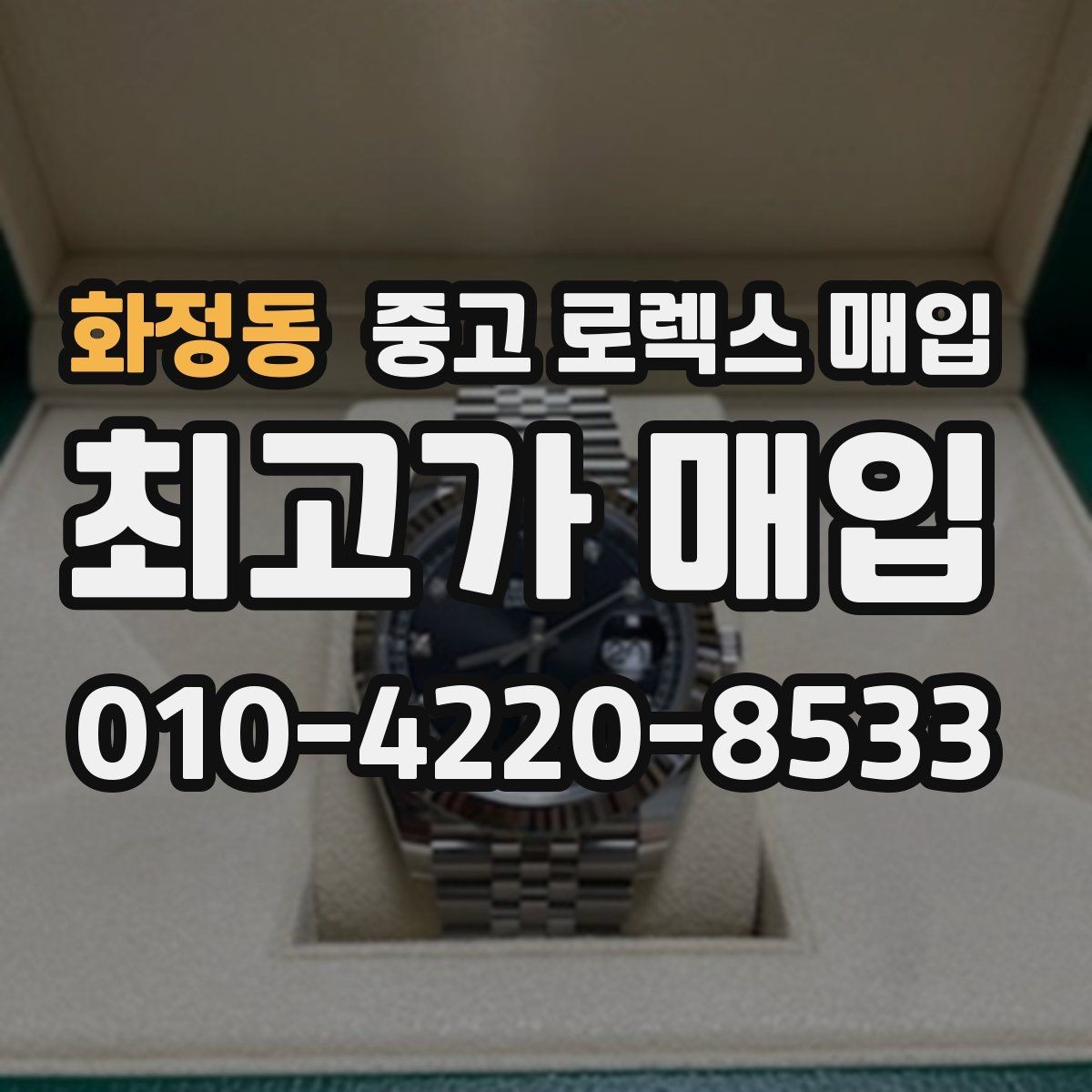 화정동 중고 로렉스 매입 데이저스트 시세가 갈리는 이유