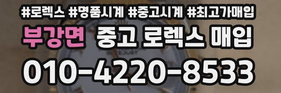 부강면 중고 로렉스 매입