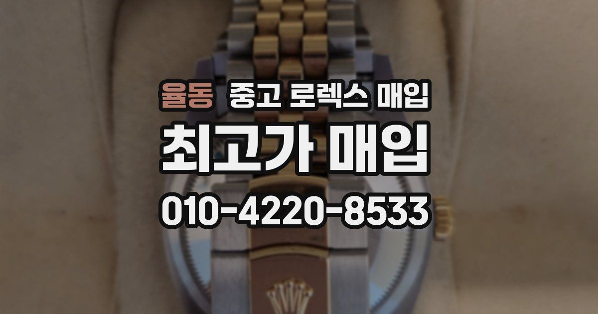 율동 중고 로렉스 매입