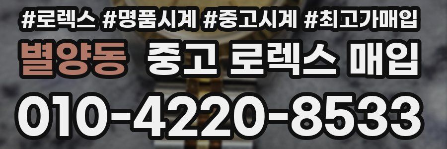 별양동 중고 로렉스 매입
