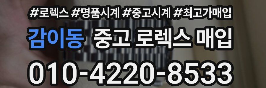 감이동 중고 로렉스 매입