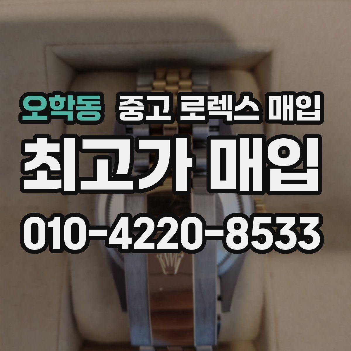 오학동 중고 로렉스 매입 데이저스트 다이얼 옵션이 중요한 이유