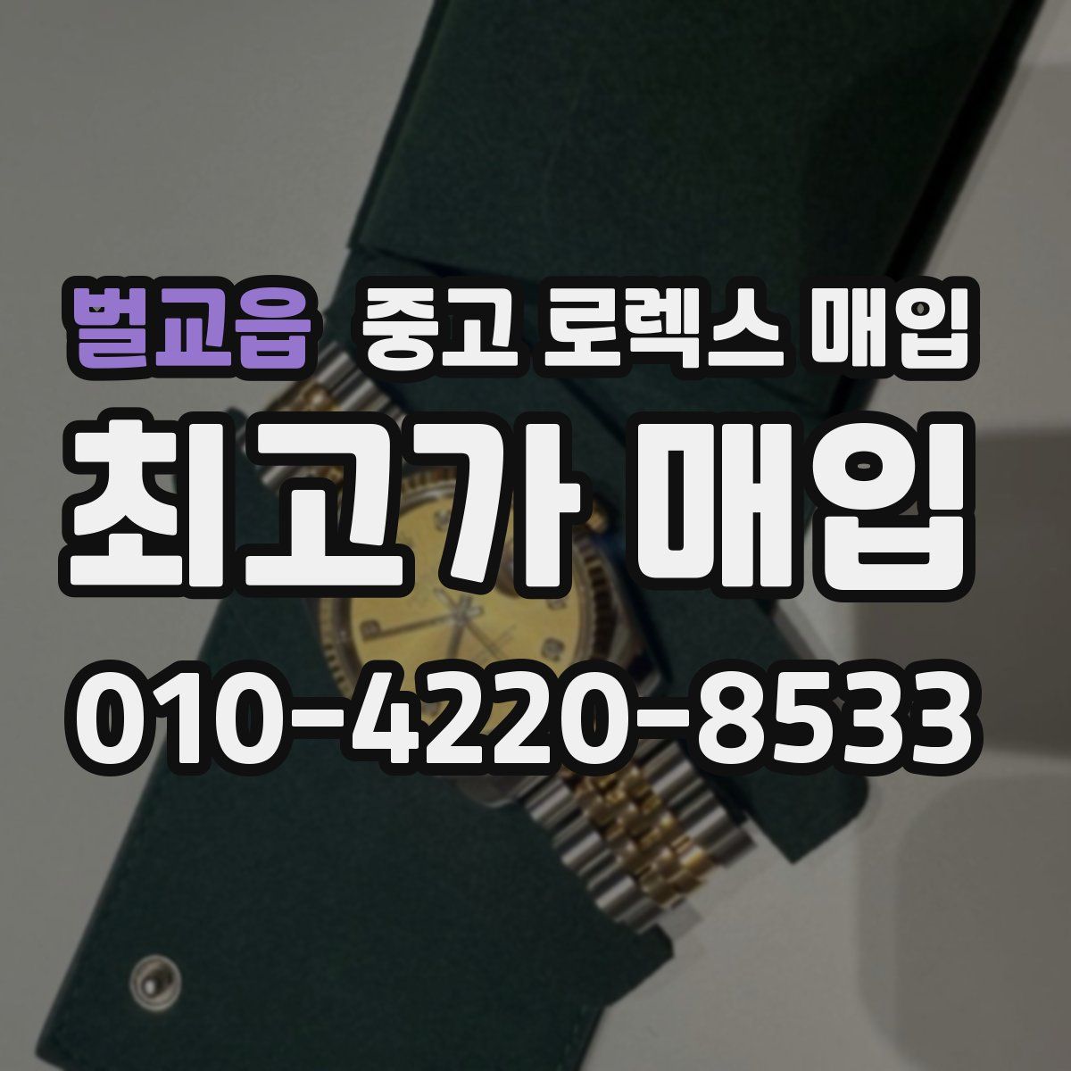 벌교읍 중고 로렉스 매입