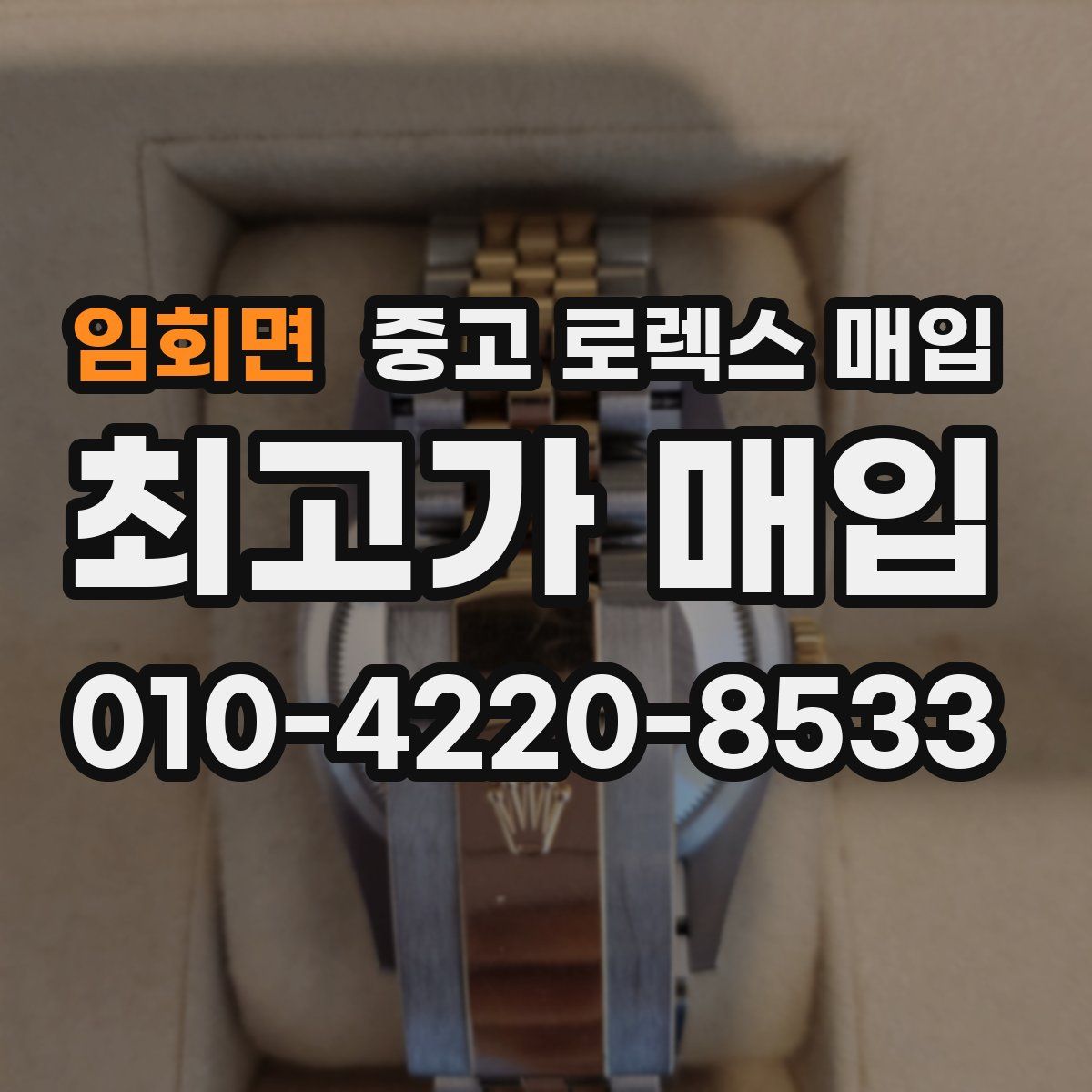 임회면 중고 로렉스 매입