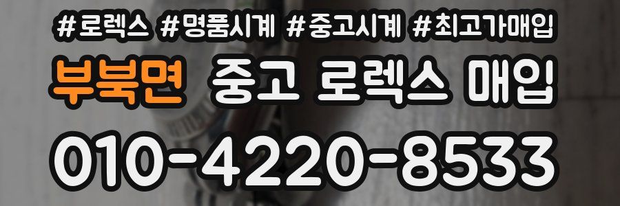 부북면 중고 로렉스 매입