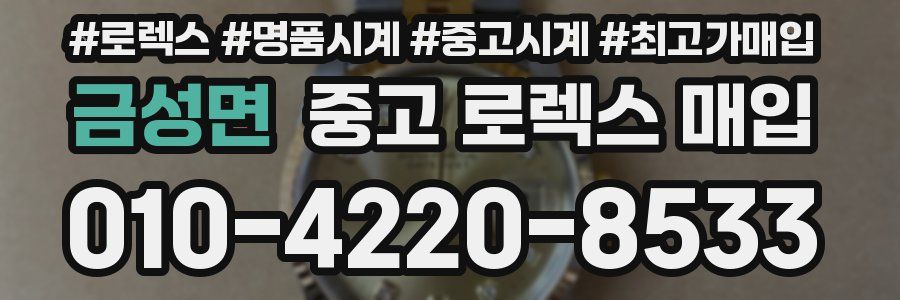 금성면 중고 로렉스 매입