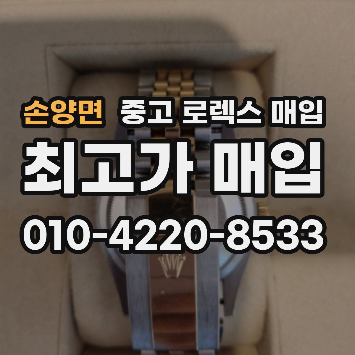 손양면 중고 로렉스 매입