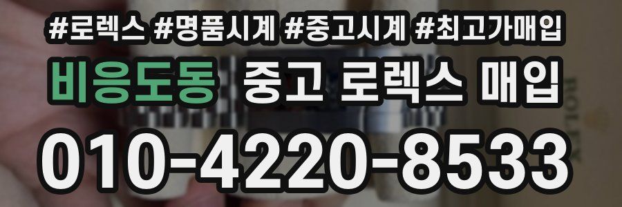 비응도동 중고 로렉스 매입