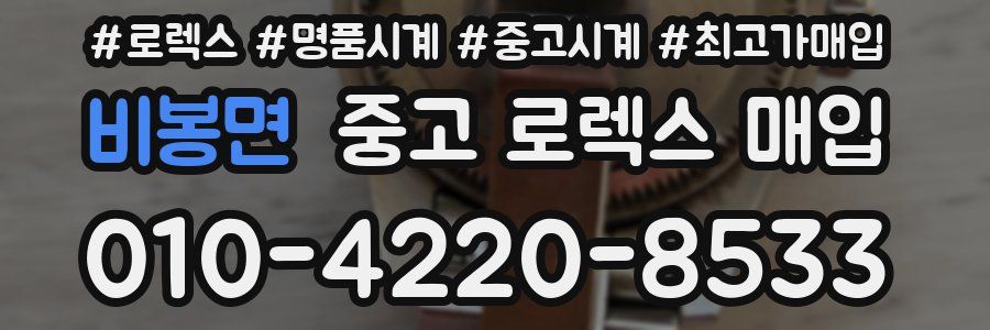 비봉면 중고 로렉스 매입