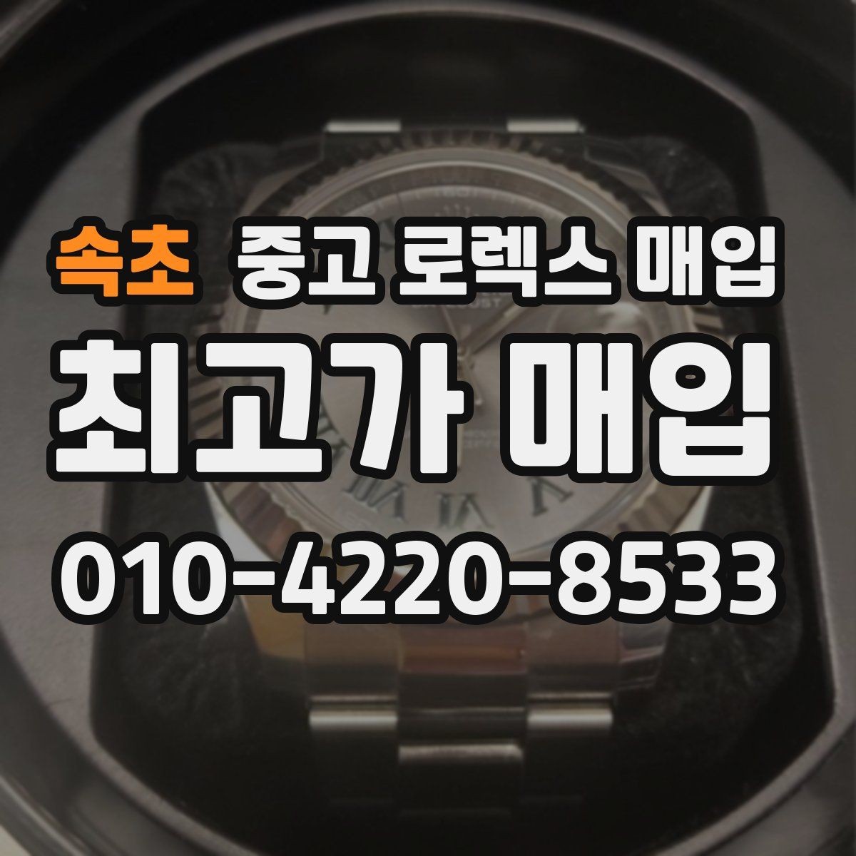 속초 중고 로렉스 매입 콤비 모델 견적이 갈리는 포인트