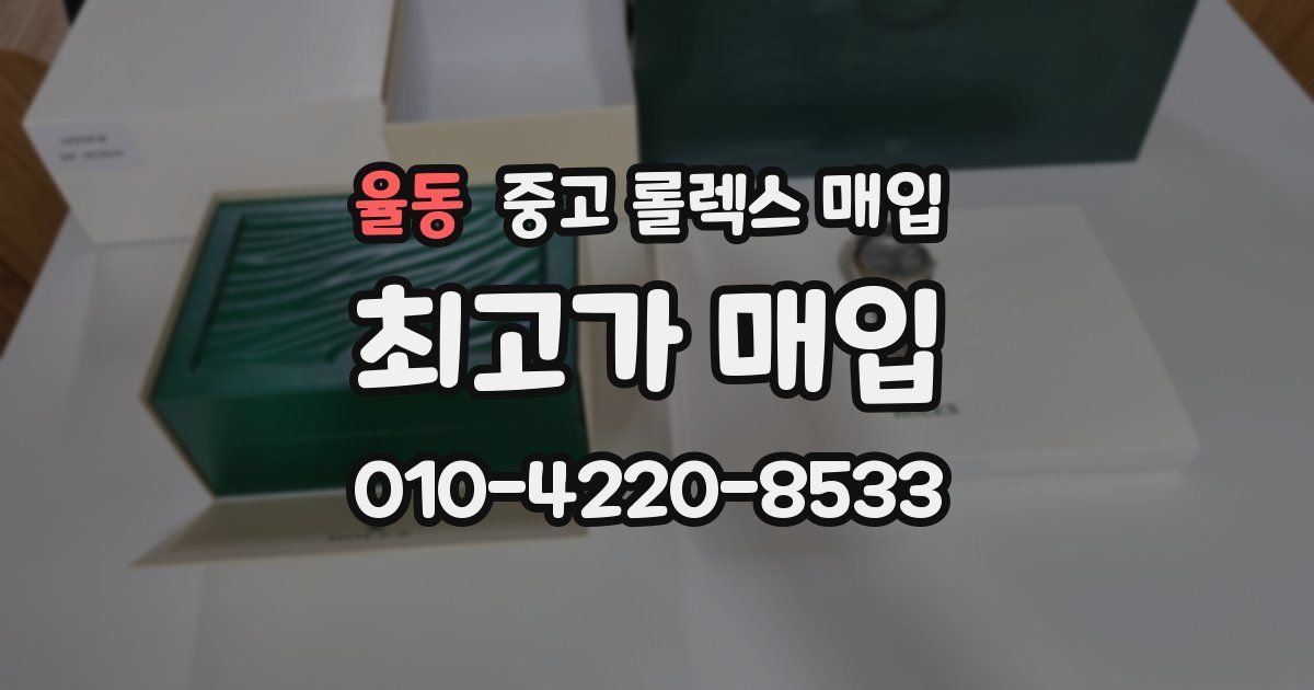 율동 중고 롤렉스 매입