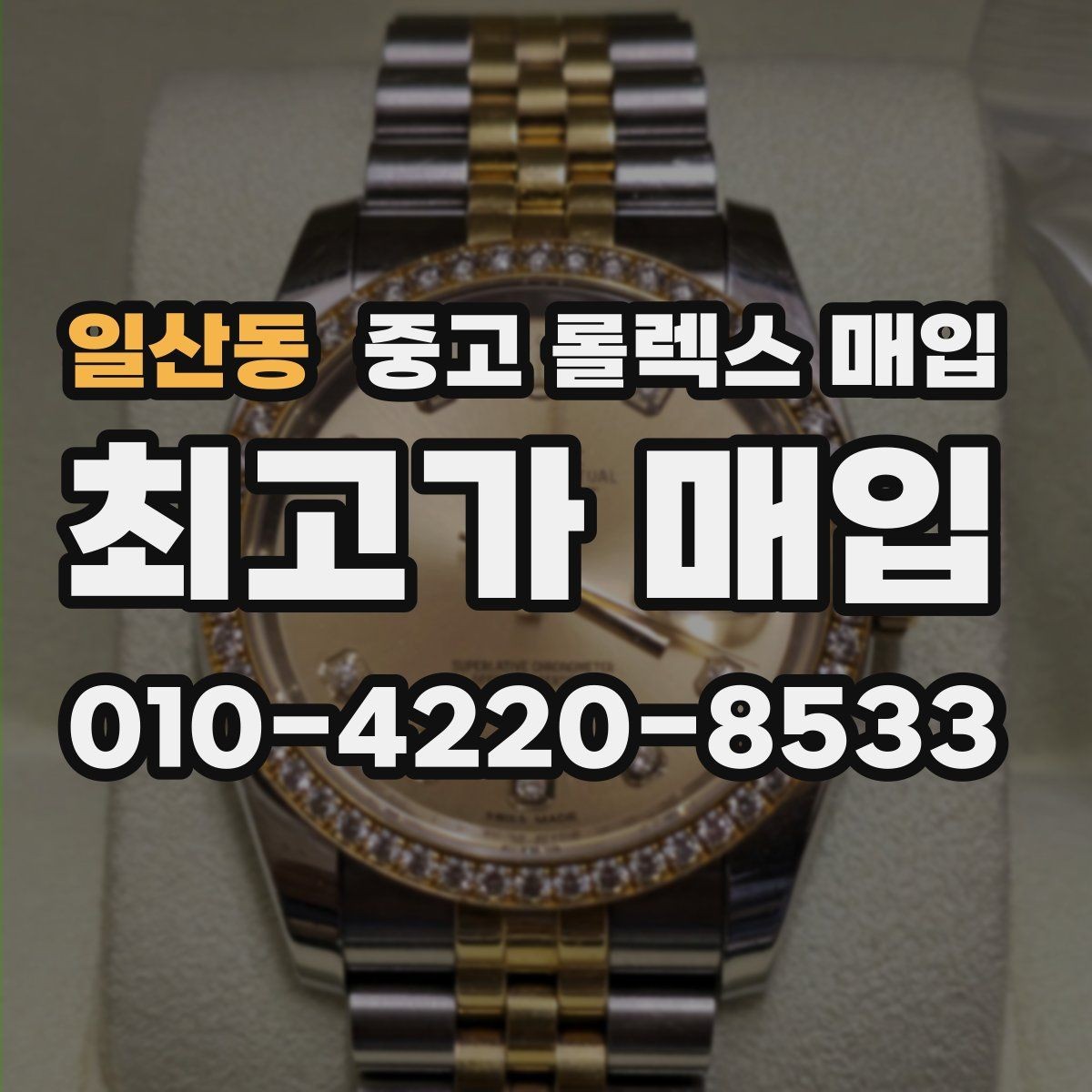 일산동 중고 롤렉스 매입 병행 제품 감정 시 체크 포인트