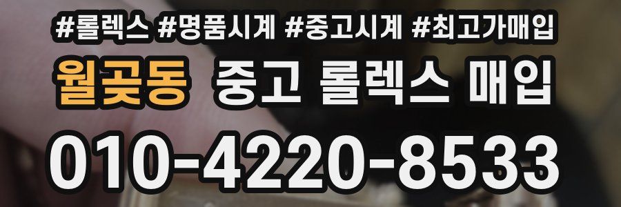 월곶동 중고 롤렉스 매입