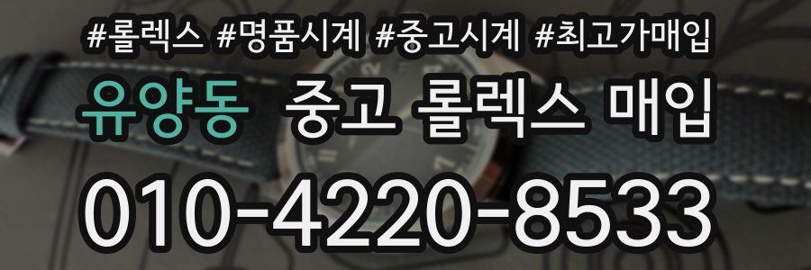 유양동 중고 롤렉스 매입