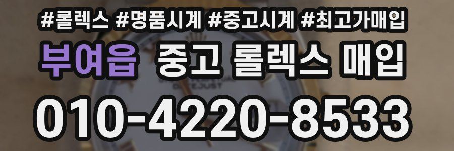 부여읍 중고 롤렉스 매입