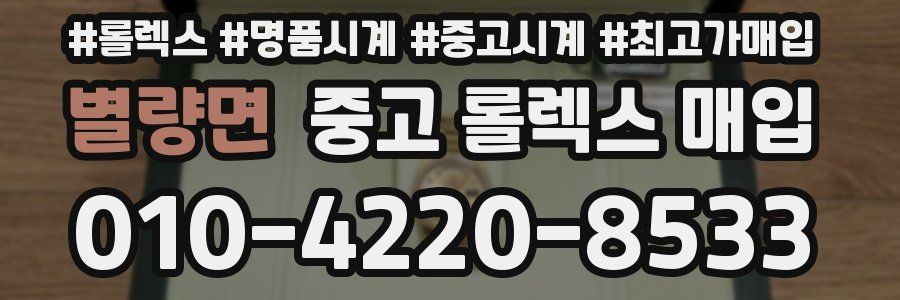 별량면 중고 롤렉스 매입
