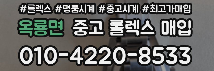 옥룡면 중고 롤렉스 매입