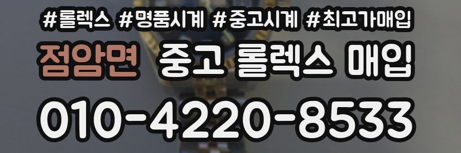 점암면 중고 롤렉스 매입