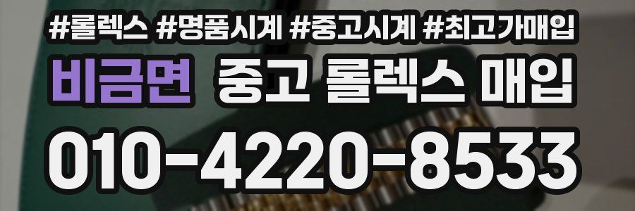 비금면 중고 롤렉스 매입