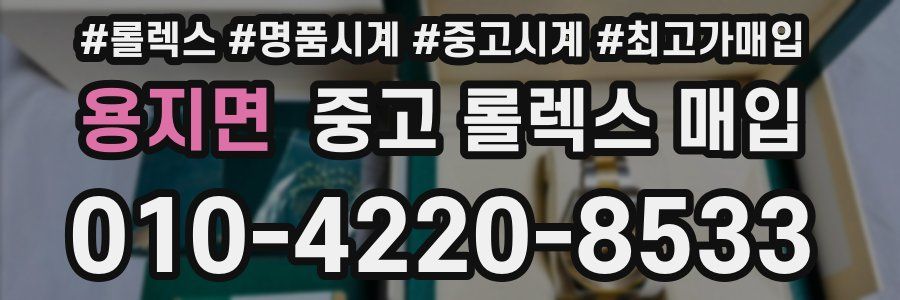 용지면 중고 롤렉스 매입