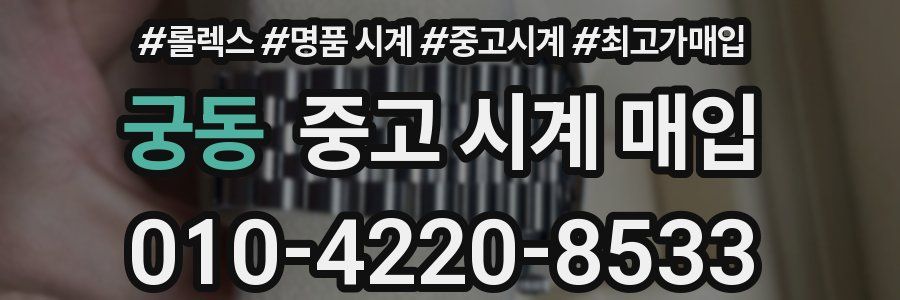 궁동 중고 시계 매입