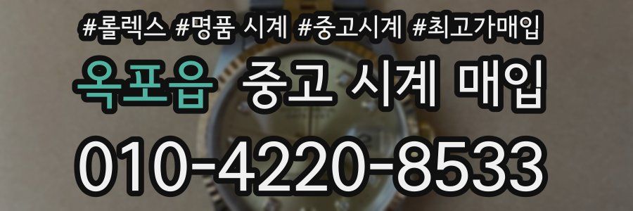 옥포읍 중고 시계 매입