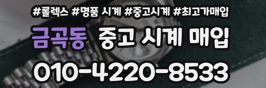 금곡동 중고 시계 매입