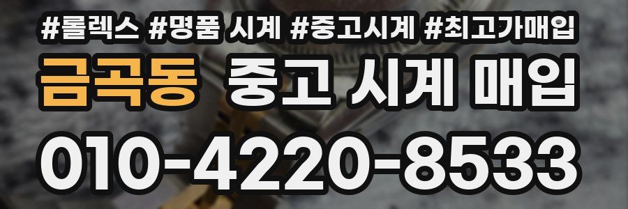 금곡동 중고 시계 매입
