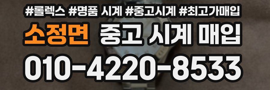 소정면 중고 시계 매입