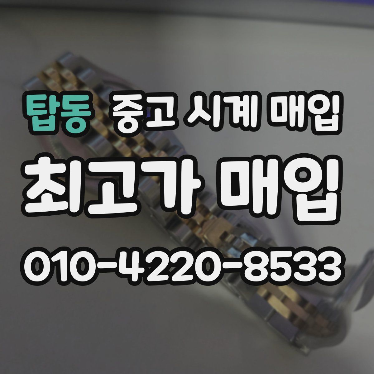 탑동 중고 시계 매입