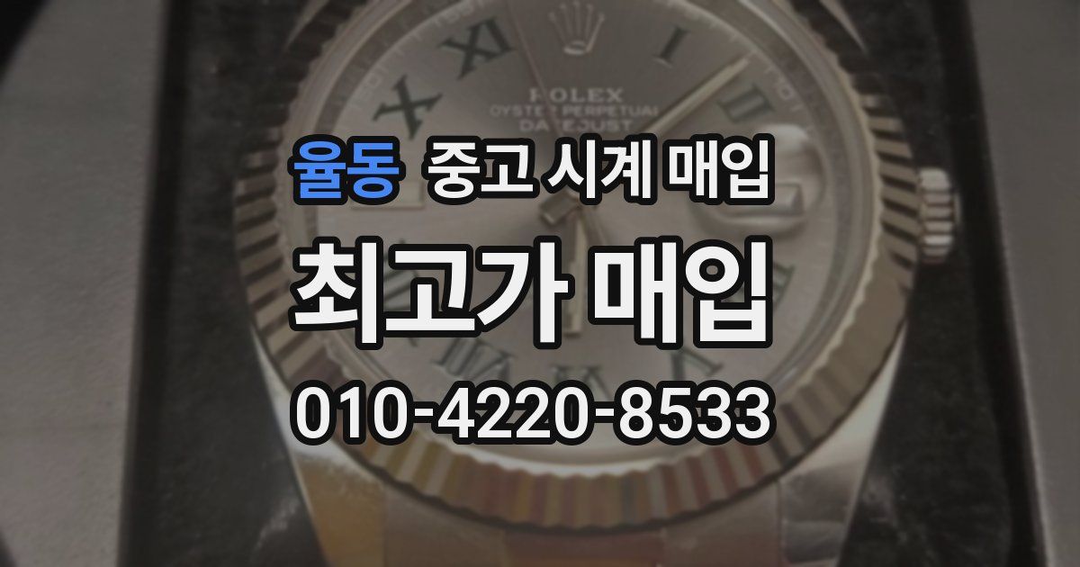 율동 중고 시계 매입