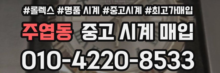 주엽동 중고 시계 매입