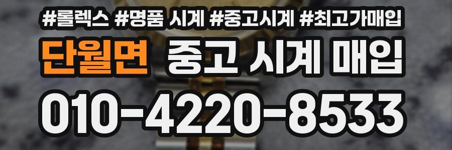 단월면 중고 시계 매입