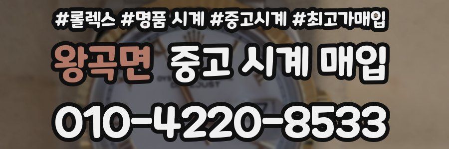 왕곡면 중고 시계 매입