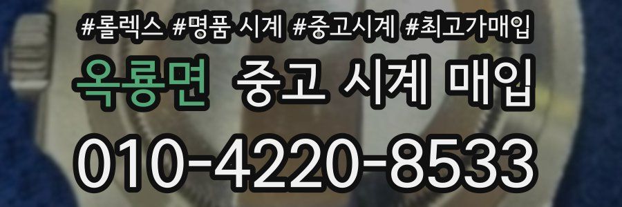 옥룡면 중고 시계 매입