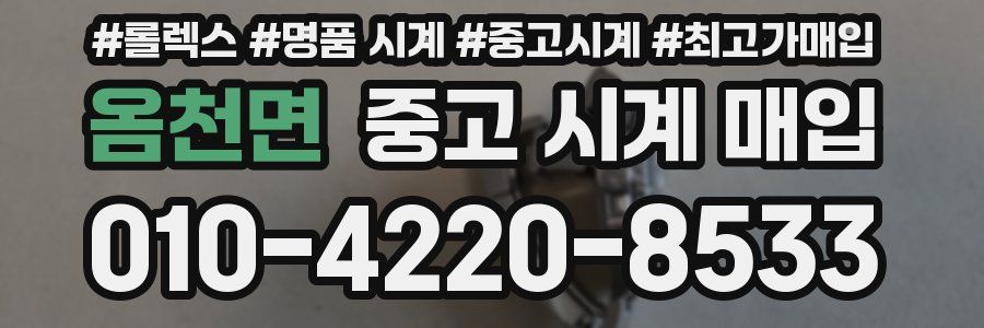 옴천면 중고 시계 매입