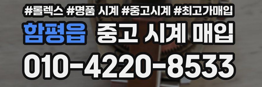 함평읍 중고 시계 매입