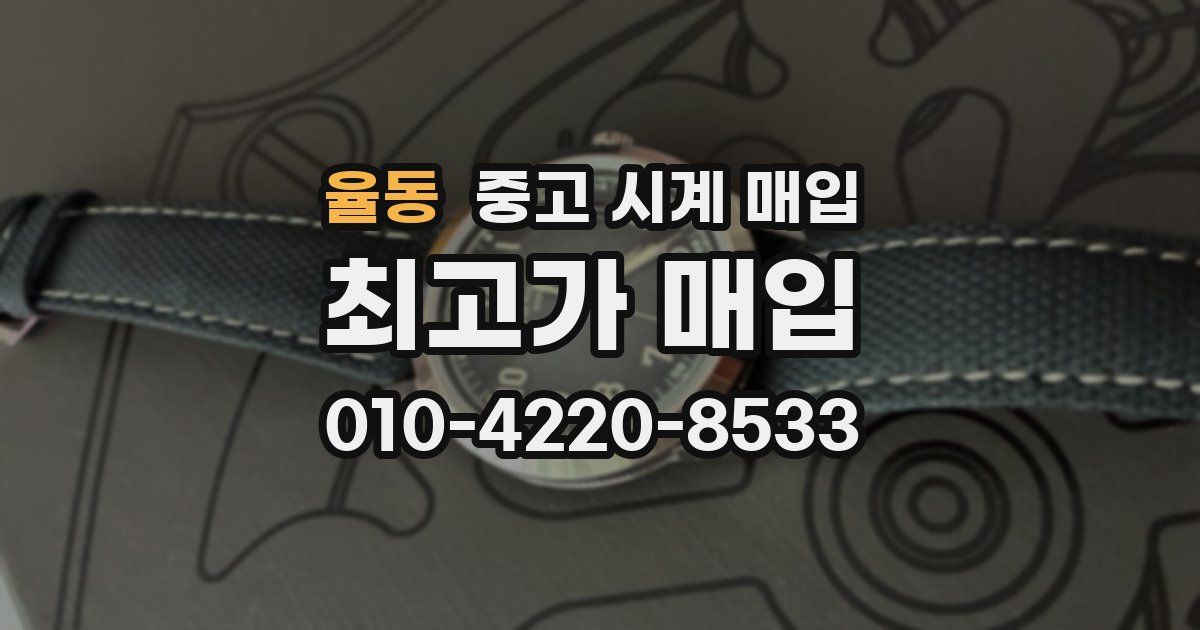 율동 중고 시계 매입