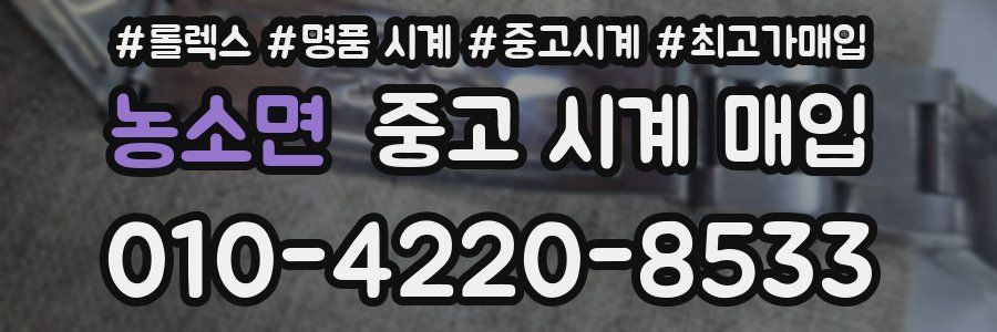 농소면 중고 시계 매입
