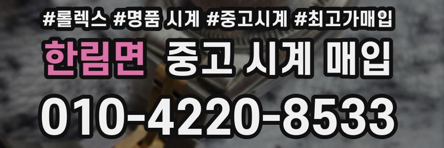 한림면 중고 시계 매입