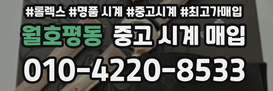 월호평동 중고 시계 매입