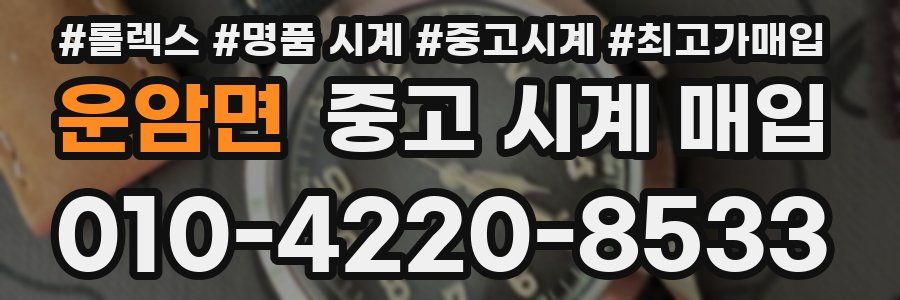 운암면 중고 시계 매입