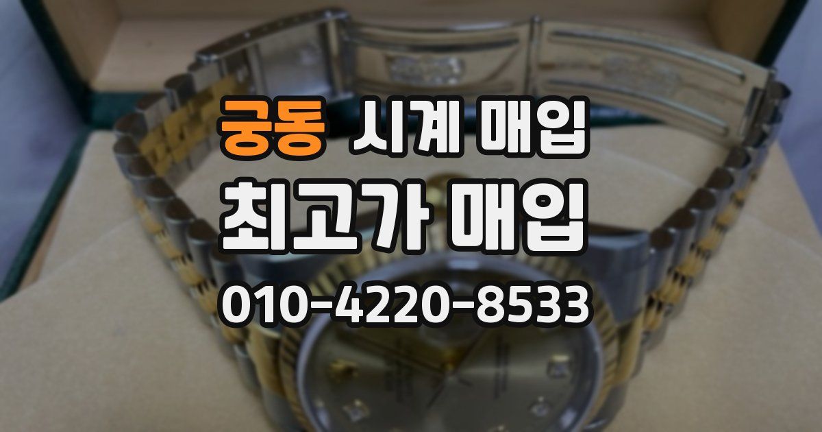 궁동 시계 매입