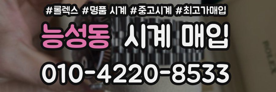 능성동 시계 매입