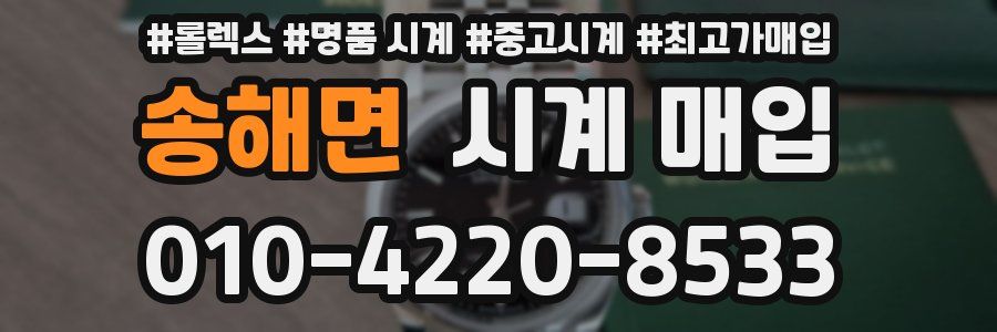 송해면 시계 매입