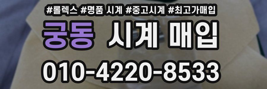 궁동 시계 매입