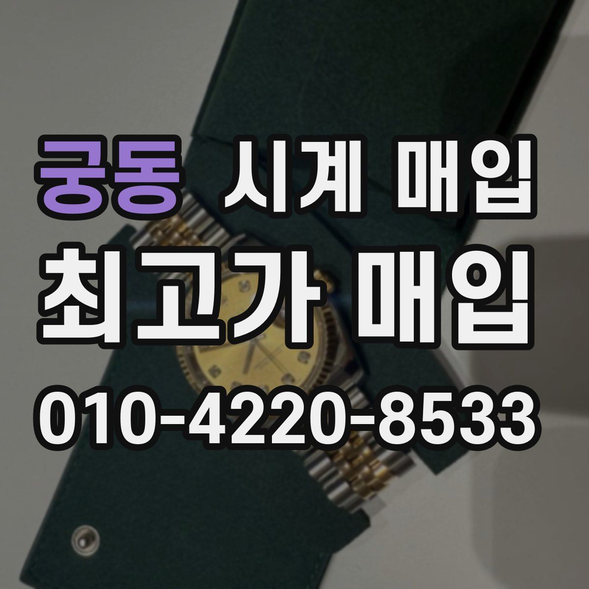 궁동 시계 매입