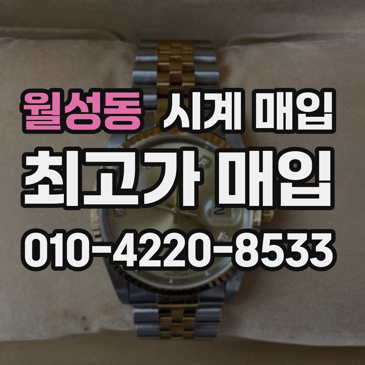 월성동 시계 매입